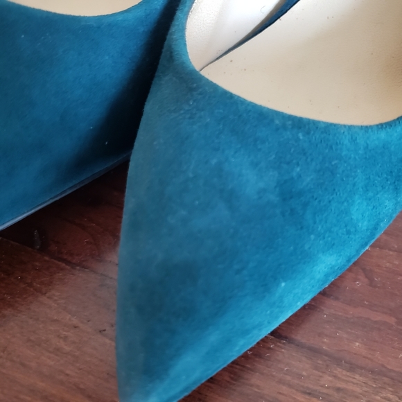 Turquoise heels - Picture 4 of 8
